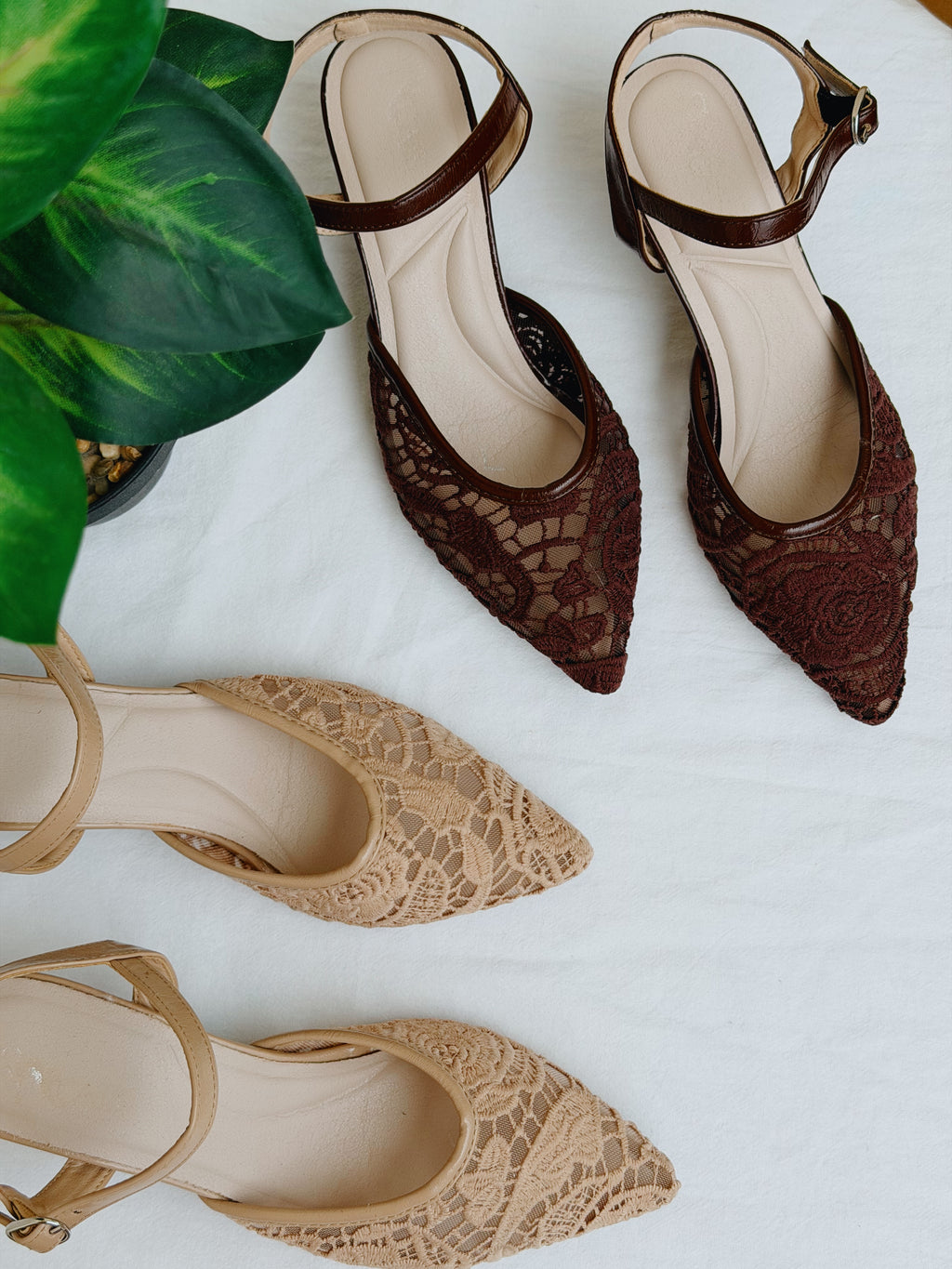 Lace Heels