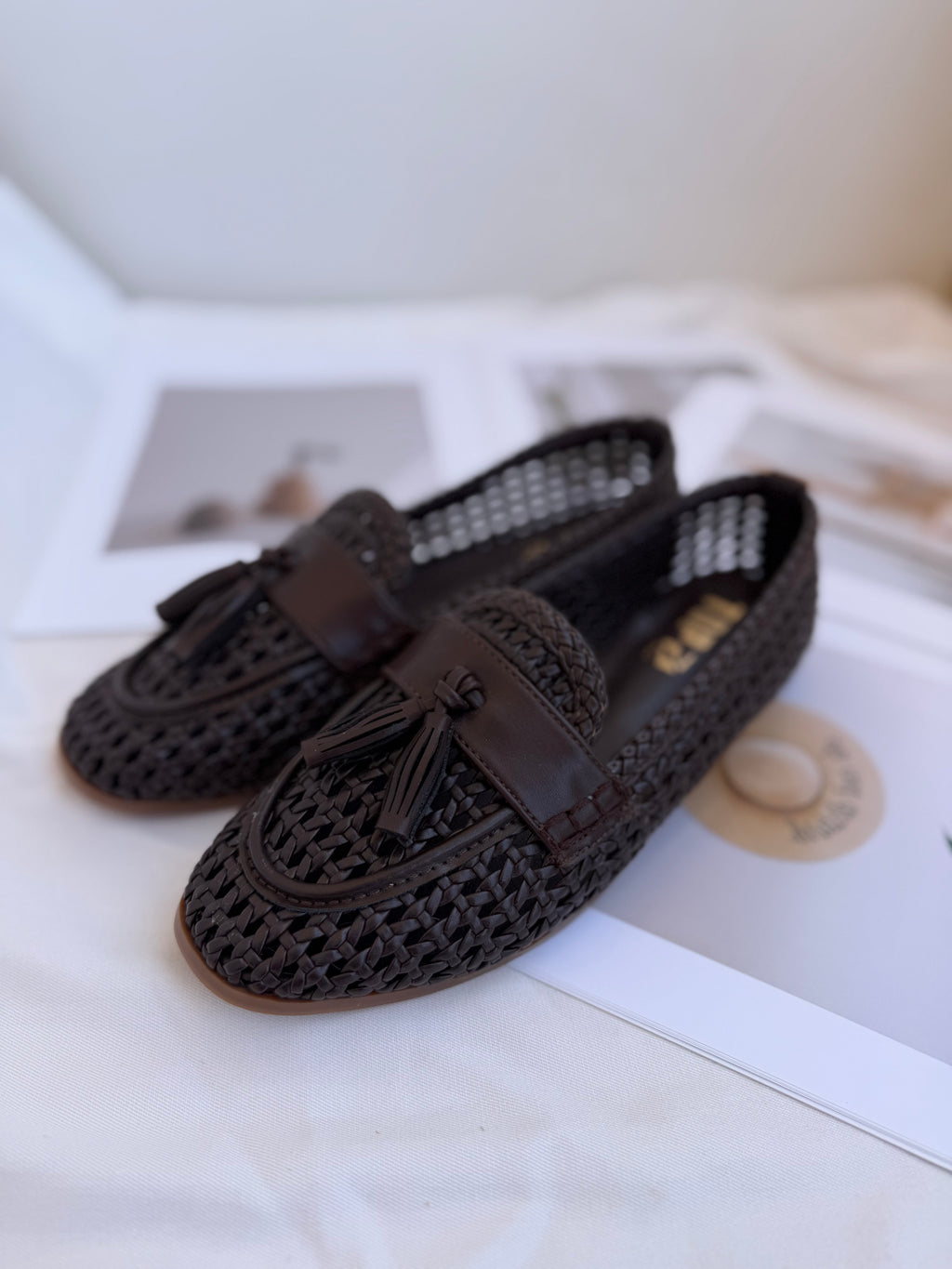 Woven Tassel Loafer