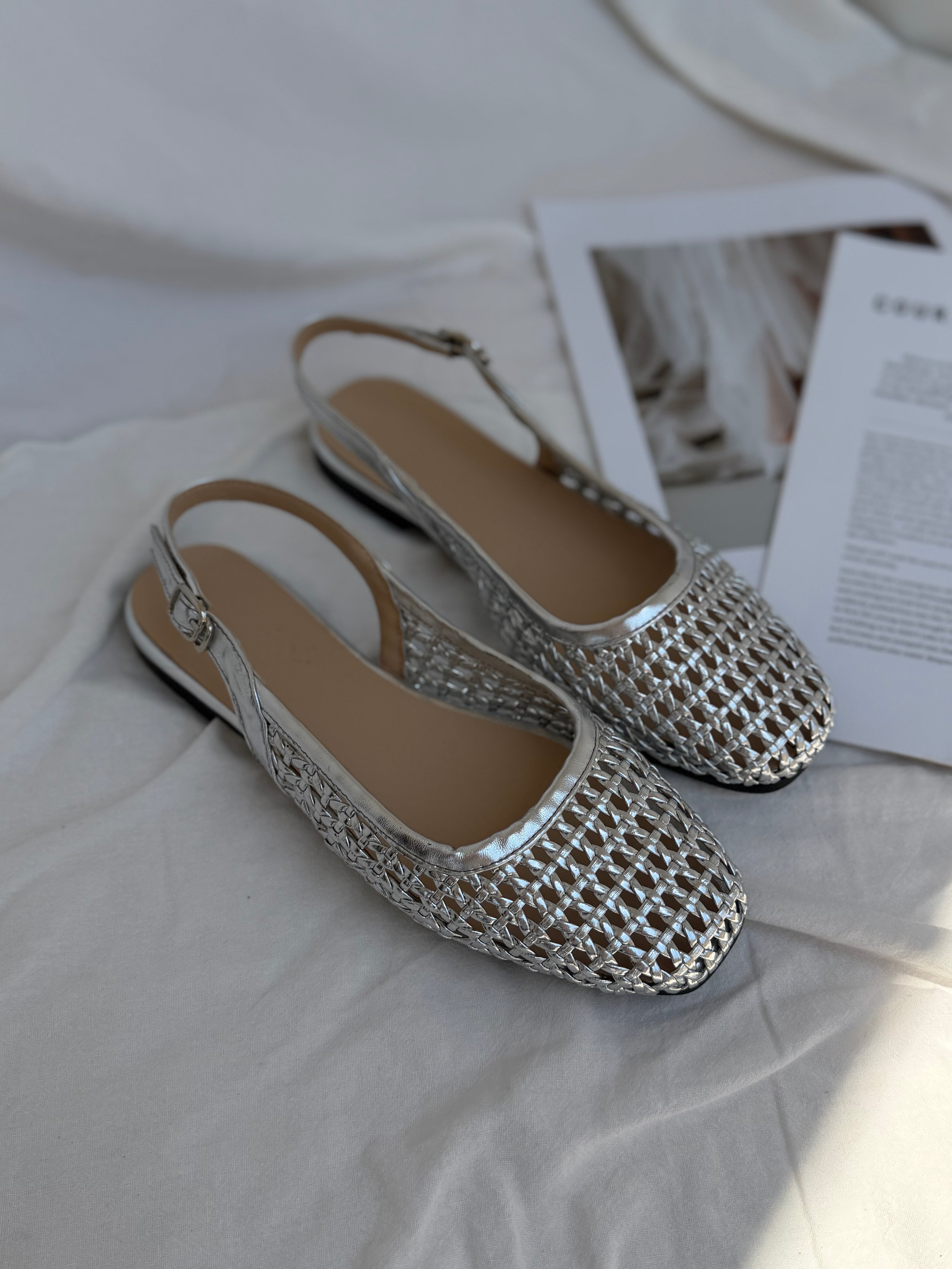 Verona Woven Ballerina