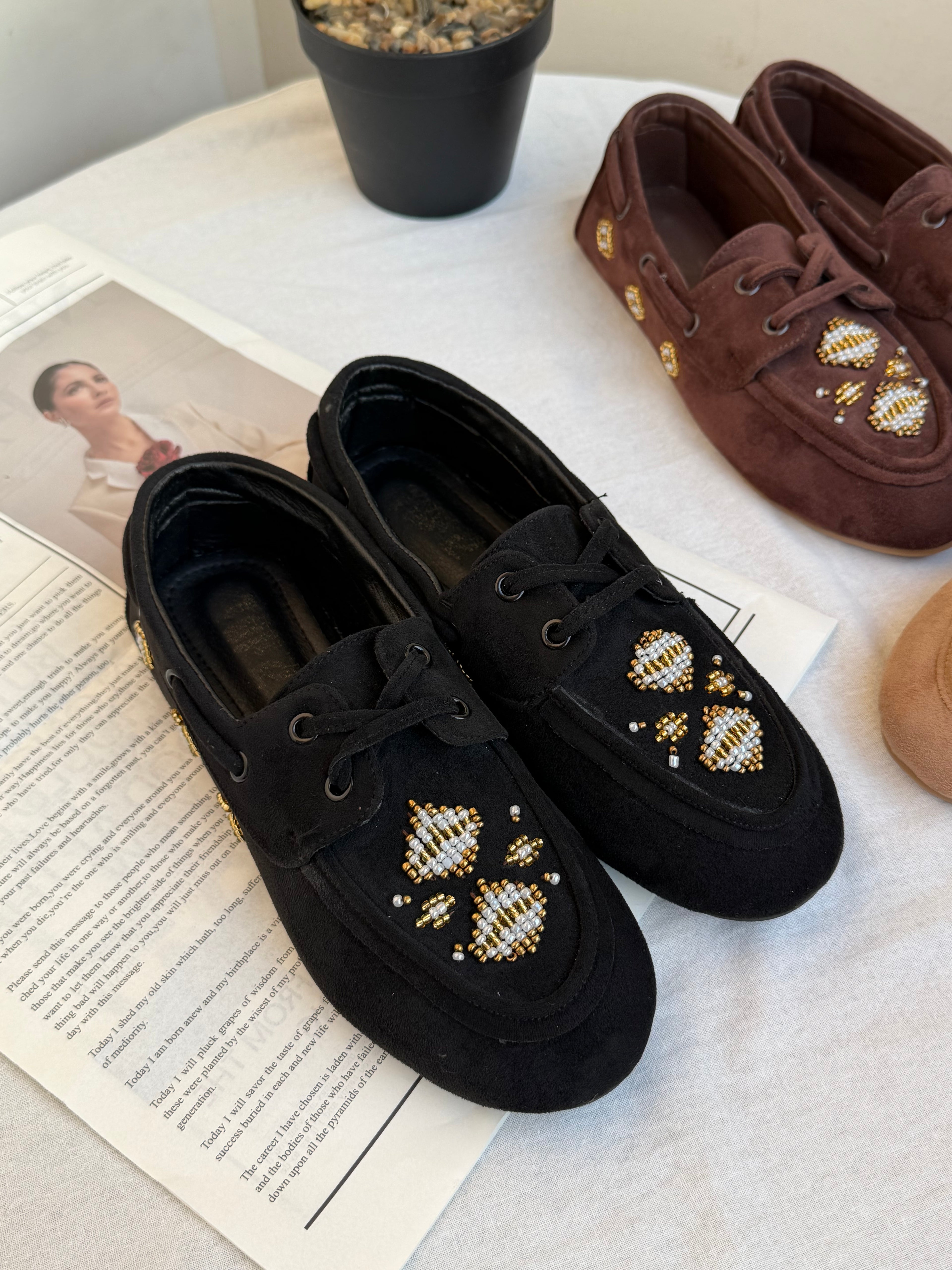 Embroidered Ballerina