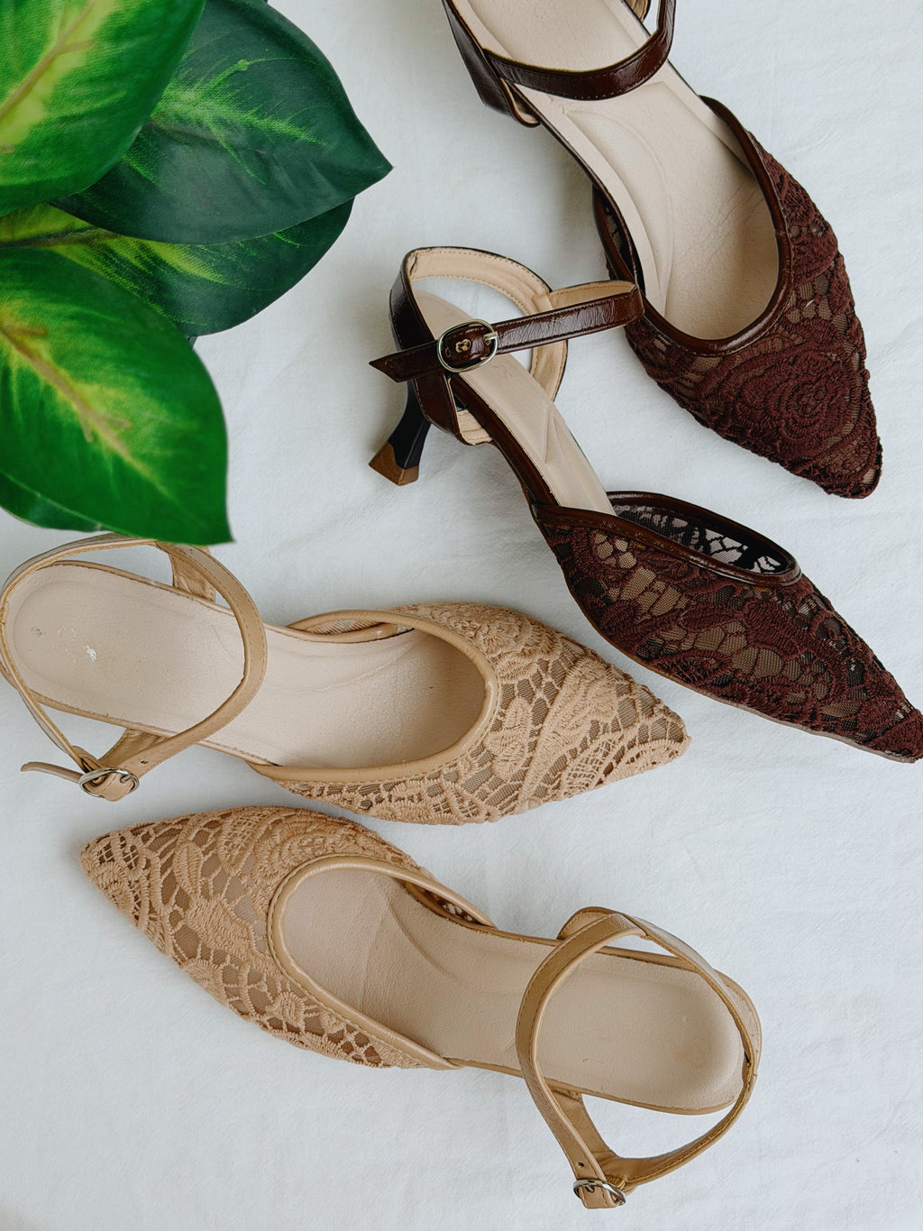 Lace Heels