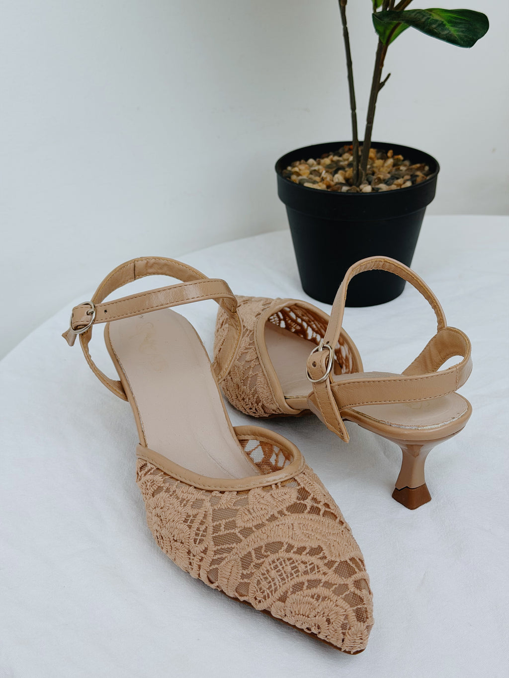 Lace Heels