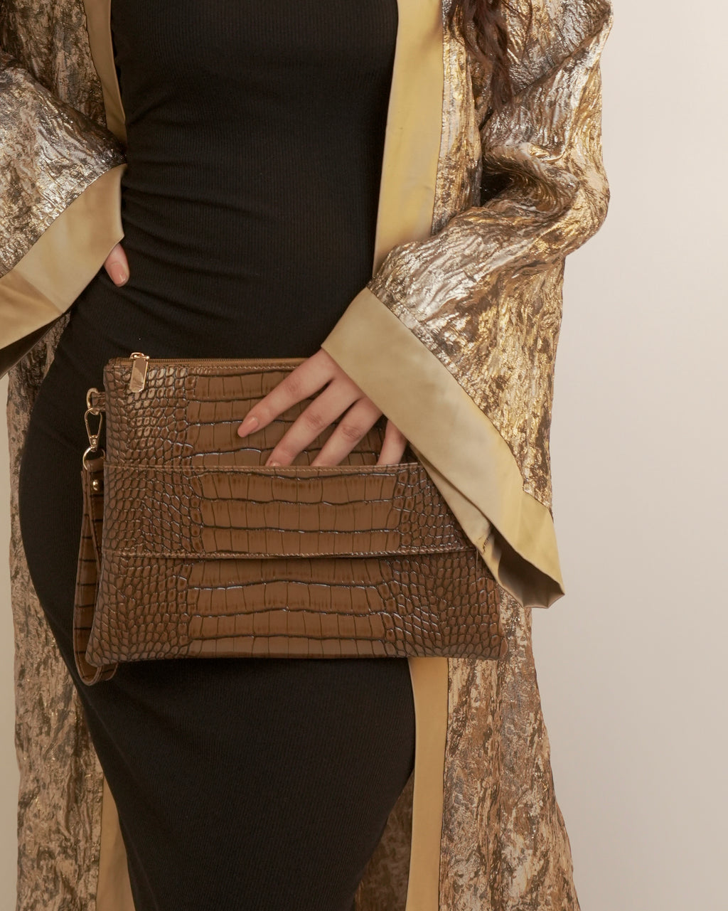 Brown Clutch