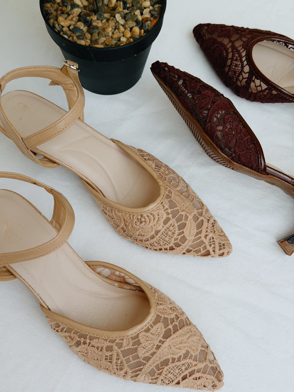 Lace Heels