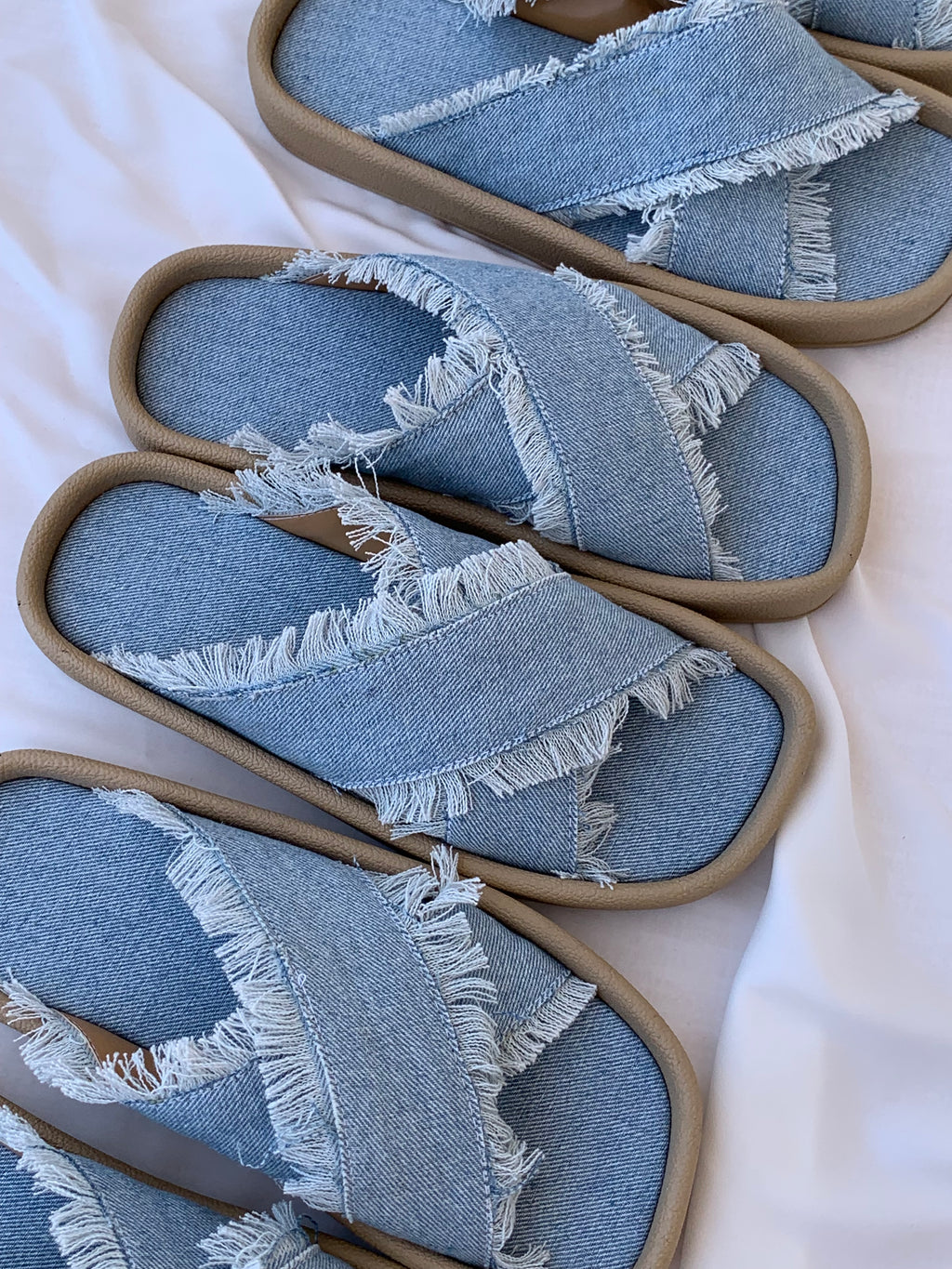 Light Denim slipper