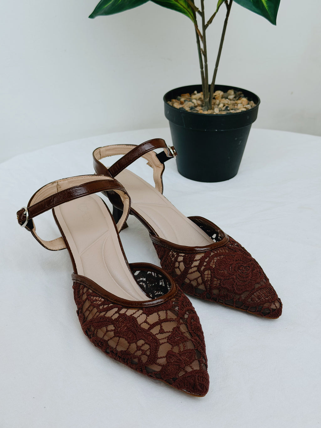 Lace Heels