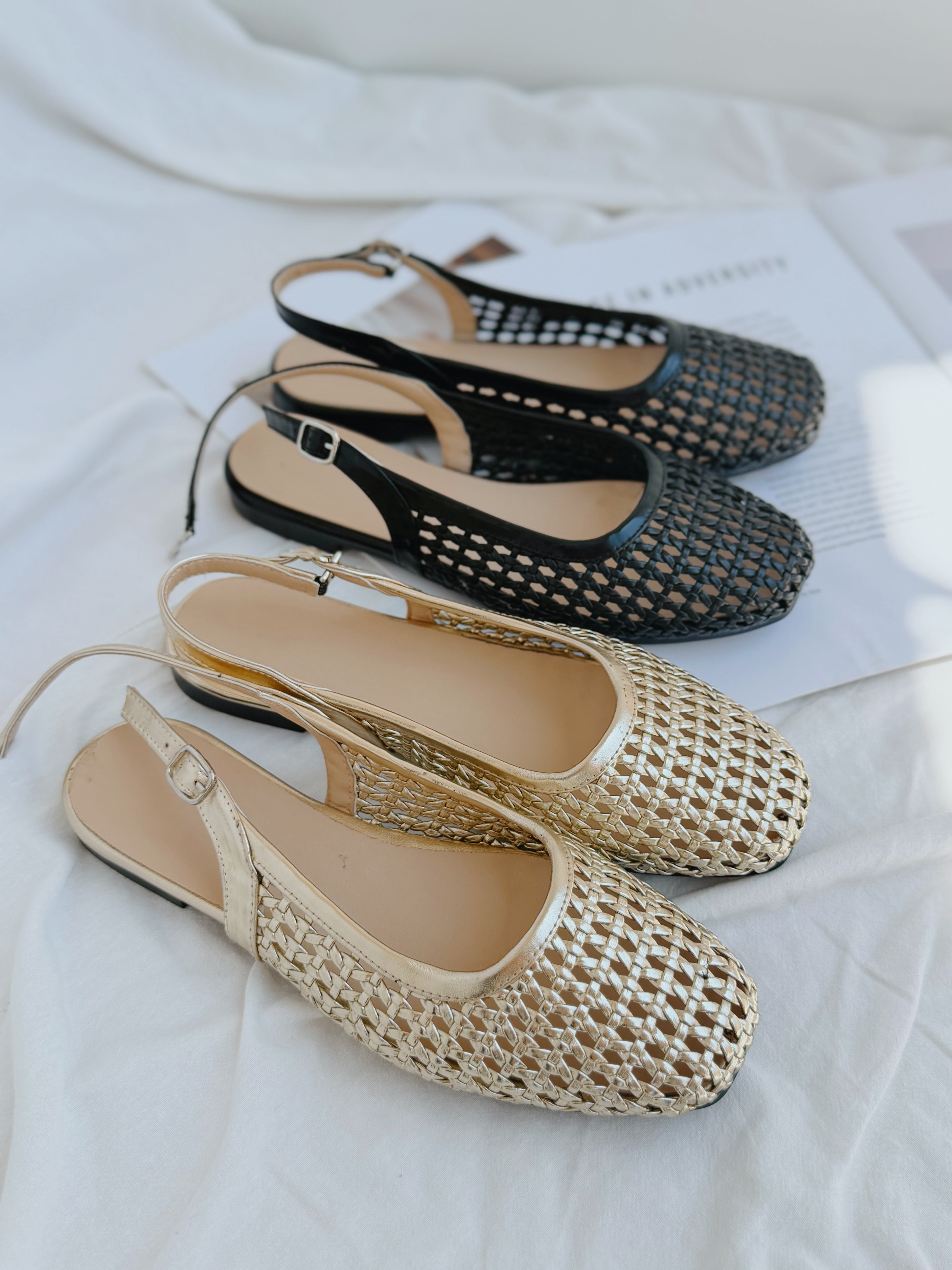 Verona Woven Ballerina